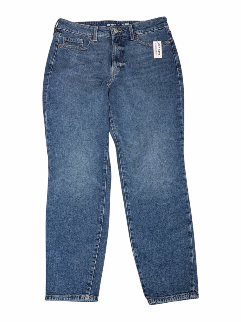 Classic 90s Old Navy O.G. High Rise Straight Ankle Jeans Size 8 NWT